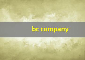 bc company